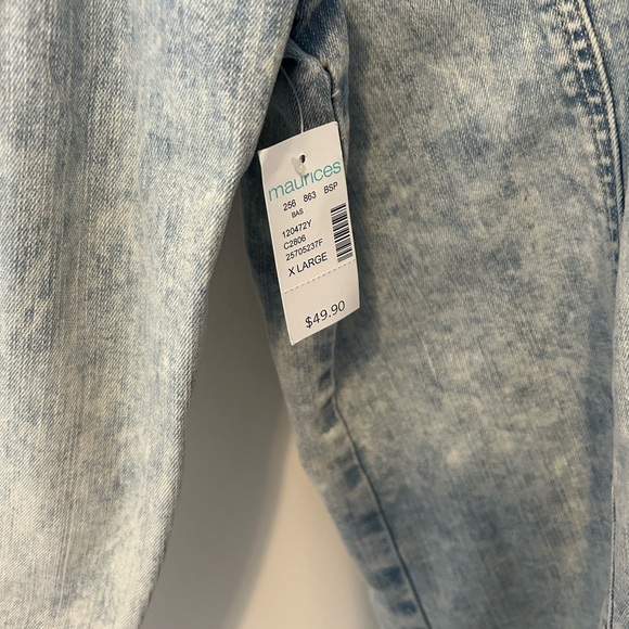 Maurices Oversized Denim Jacket - Picture 5 of 6